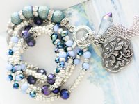 Quiet Lion Creations Beaded Bracelet